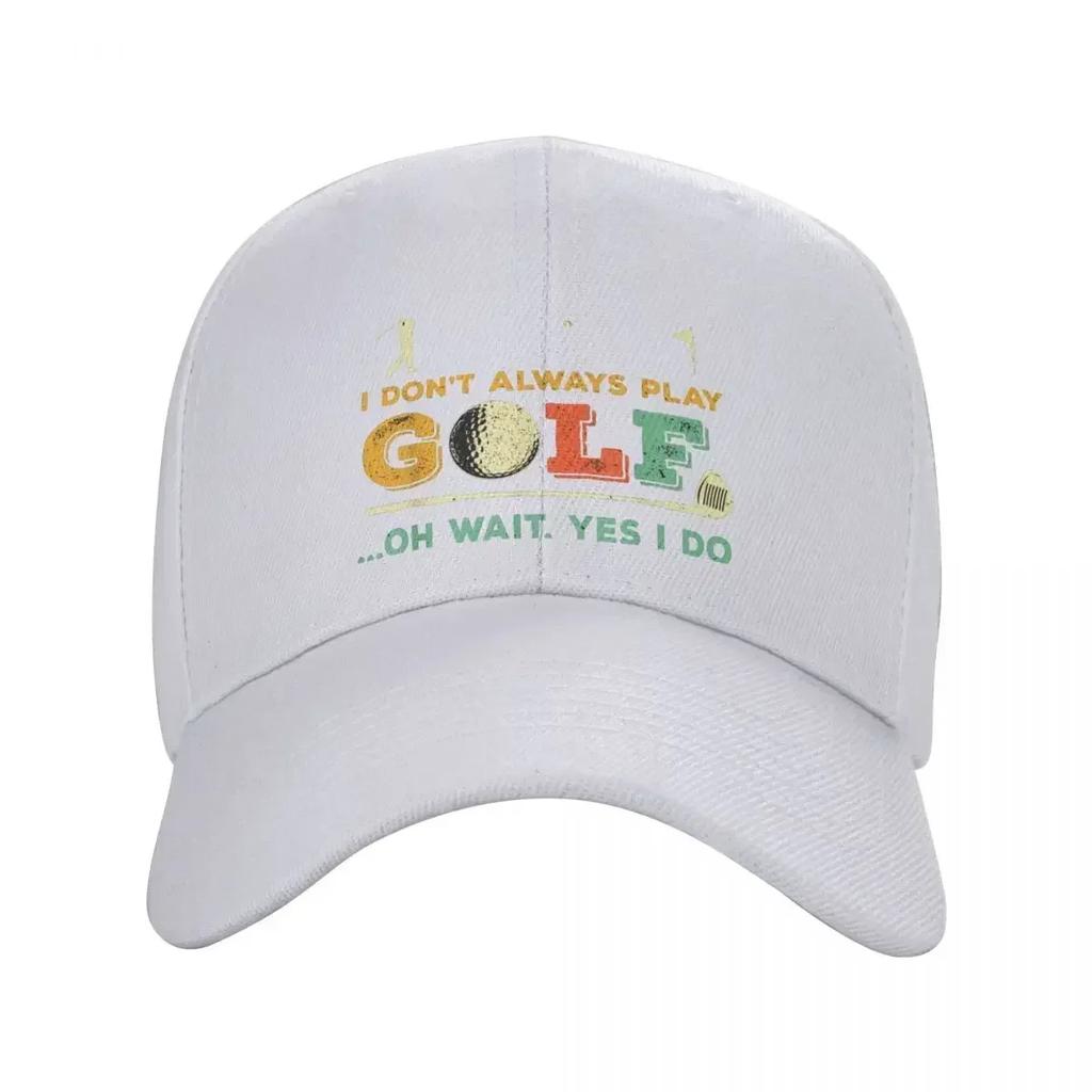 Personalized Funny Golf Quote Baseball Cap Women Men Breathable Dad Hat Streetwear Snapback Caps
