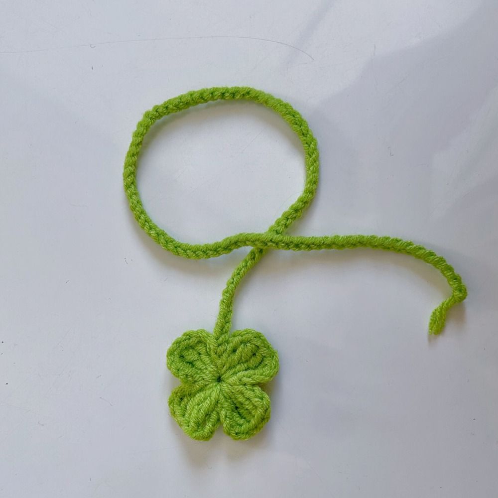 Daisy Flower Knitted Bookmark Unique Crochet Book Marker Creative Floral Pendants  Perfect Gift