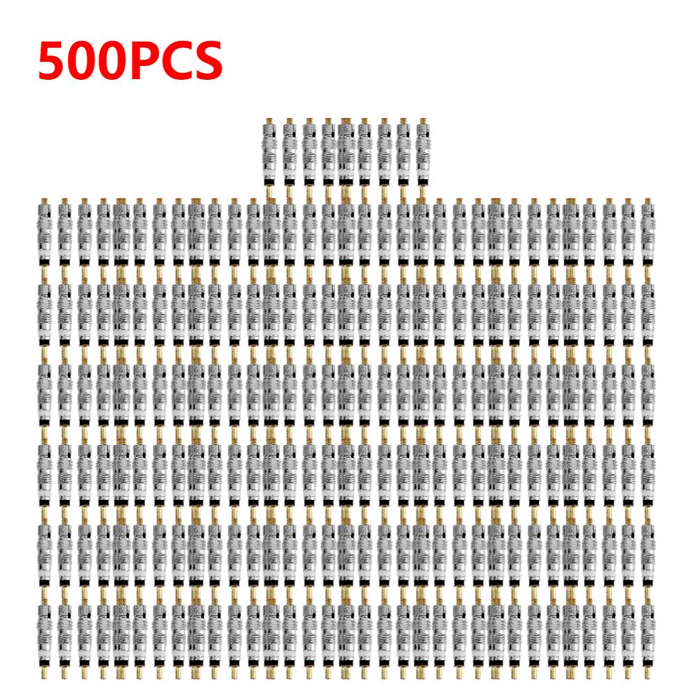5-1000Pcs Detachable Presta Bicycle Valve Core Replacement Brass CNC FV MTB Road Bike Tire Tubes Service Parts Repair Tools Stem Caps1