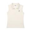 MALBON GOLF Bucket Collar Sleeveless Cream (Woman)