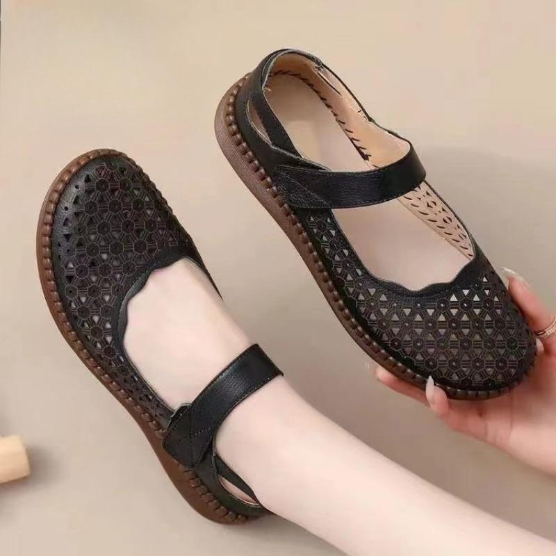 

Сандалии Дышащие Мягкая подошва Повседневные Кроксы Перфорированные Противоскользящие Пляжная обувь 39 чёрный