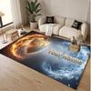 Personalized Crystal Velvet Carpet Athletic Bilbao FC Pattern Non Slip Floor Rug
