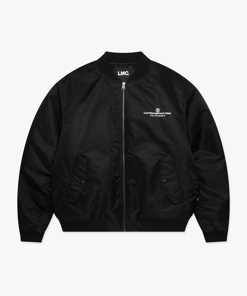 Lmc Lmc Wheel Ma-1 Jacket Black