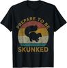 Prepare To Be Skunked Cribbage Lovers Vintage Cribbage Game T-Shirt