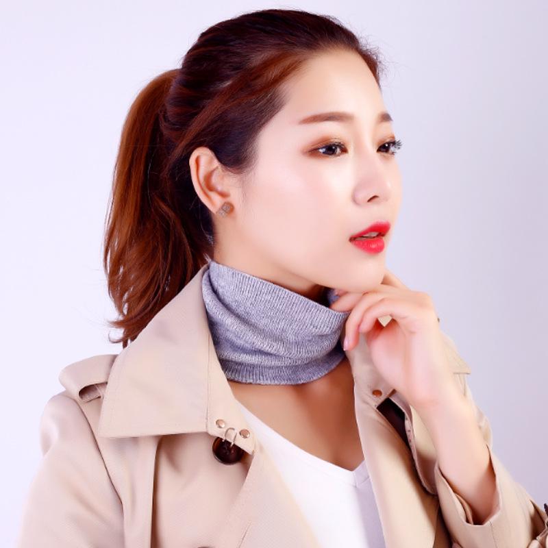 Women's Cashmere Snood Pullover: Warm Knit Neck Warmer & Dickey Collar