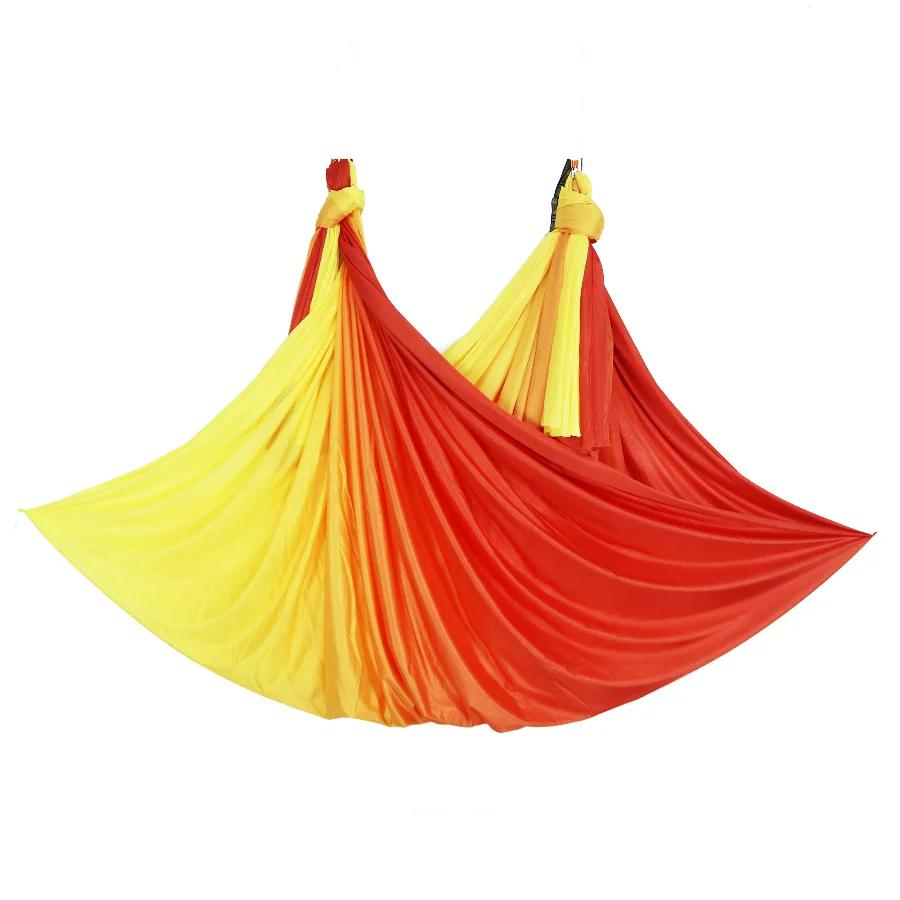 2026 New Aerial Yoga Hammock Fabric Flying Pilates Yoga Swing Silk Aerial Anti-Gravity Traction Device Fitness Yoga Home Gym