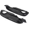 Left Right Front Bumper Fog Light Lamp Cover Bezel Grille W/Chrome Trim Compatible with BMW 3 Series F30 F31 11-17 51117300737 51117300738(Pair)