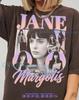 Jane Margolis Vintage 90s Retro Bootleg Aesthetic Graphic Comfort Colors® TShirt and Kids Tshirt, Classic Television Character Fan Tribute Merch Tee