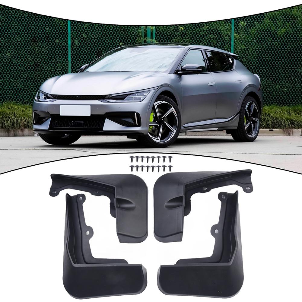 Wear-Resistant Mudguards Mudguards Tire Fenders Fitment Check Advised Made Of ABS Material Tire Fenders For Vehicles