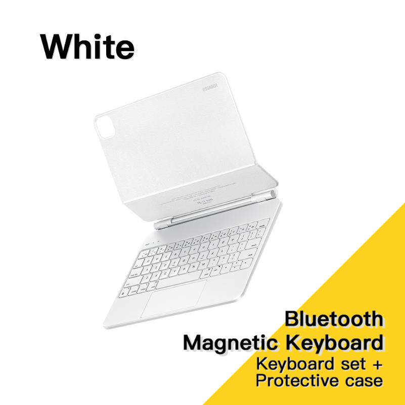 Essager Mini Intelligent Bluetooth Keyboards Anti Fingerprint Portable RGB IPad Wireless Keyboard for Tablet Computer IPad Pro