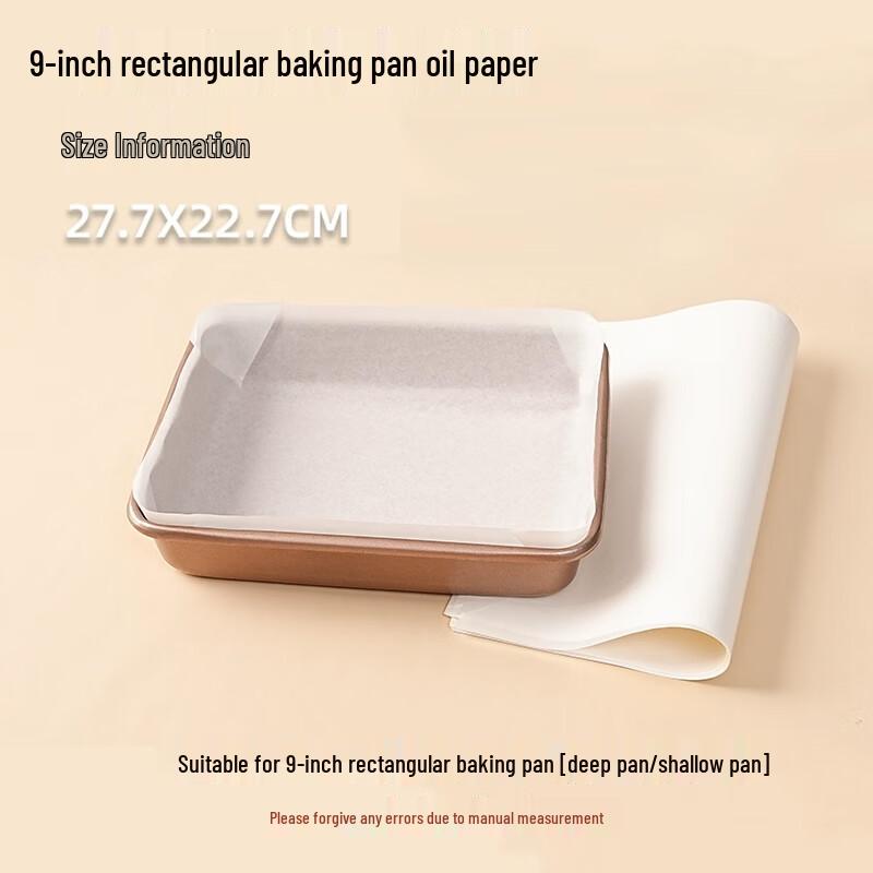 9-Zoll Rechteckige Backform für Biskuitrolle aus Kohlenstoffstahl