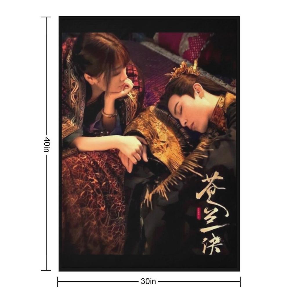 Love Between Fairy and Devil Throw Blanket Bed Nap Luxury valentine gift ideas Blankets