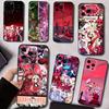 Coque de téléphone H-Hazbin H-Hotel Pour iPhone17,16,15,14,13,12,11 Plus,Pro Magnétique Pour Magsafe Chargement Sans Fil