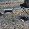 Ultralight Dual Purpose Table Outdoor Camping Portable Table Folding Abs Desktop and Aluminum Stand with Storage Bag