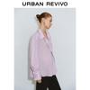 UR Women's Striped Patch Pocket Shirt