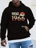 Plus Size Hoodie - Vintage 1966 Retro Design