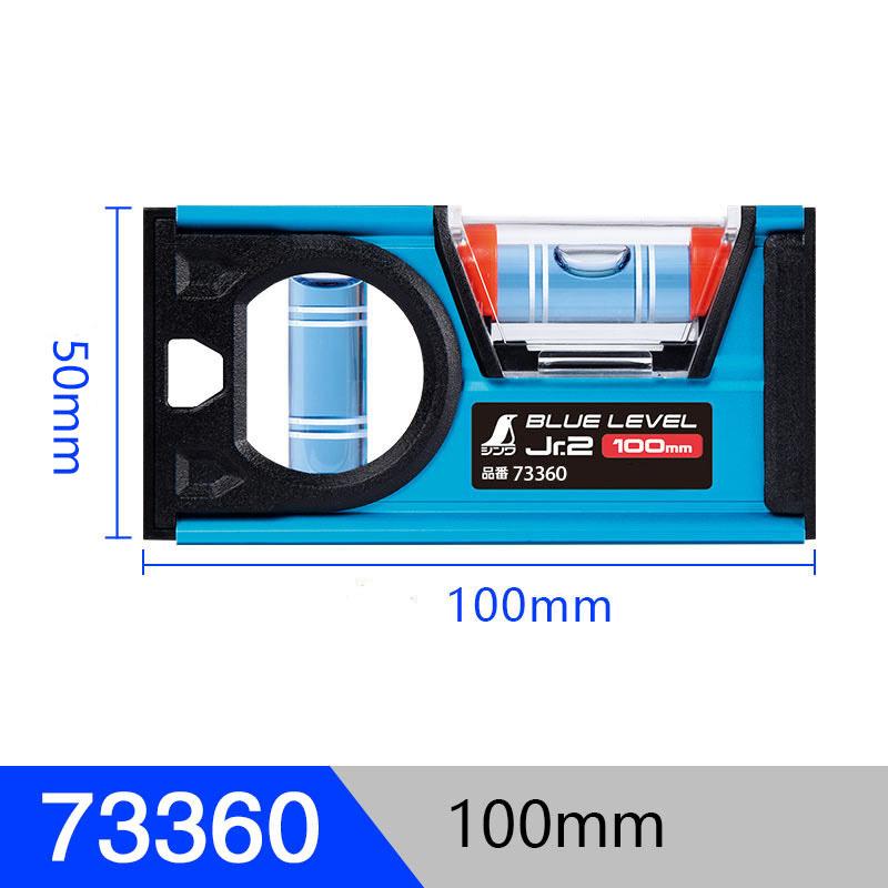 

Высокоточный уровень, маленькая портативная многофункциональная декоративная балансировочная линейка, синий пузырьковый уровень