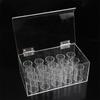 Dental Arcylic Dispenser Power Elastic Chain Storage Box Ligature Ties Placement Holder Organizer Dentist Lab Placer Case