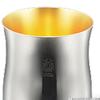 Cheers Stainless Made in Japan Made in J-kitchens Tumbler, 18/8 Steel, Gold-Plated Interior, 380ml, (Includes SimpleBag, Vietnam)