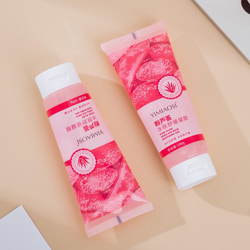 YIMIAOSI Pink Aloe Vera Soothing & Hydrating After-Sun Gel