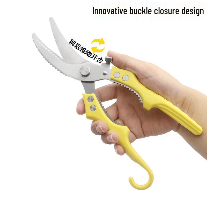 oeny Shark Design Kitchen Poultry Shears
