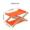 Comfortable Folding Beach Lounger Headrest Ergonomic Beach Camping Pillow For Travel Beach Camping Accessories