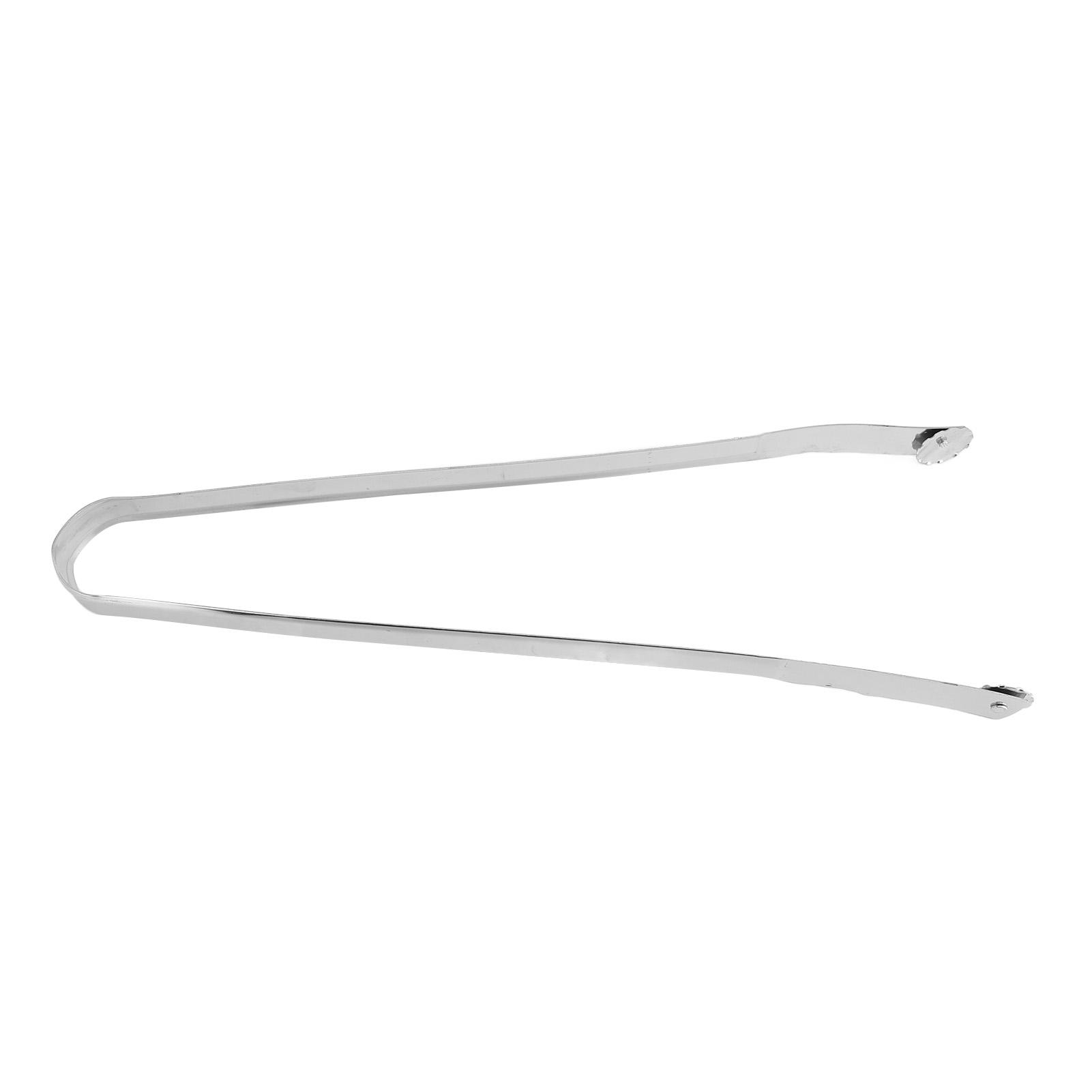 

BBQ Sausage Turning Tongs Stainless Steel Long Handle Anti Slip Sausage Grilling Tongs for Bacon Steak Meat Vegetables