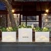 Outdoor Commercial Planter Box with LOGO