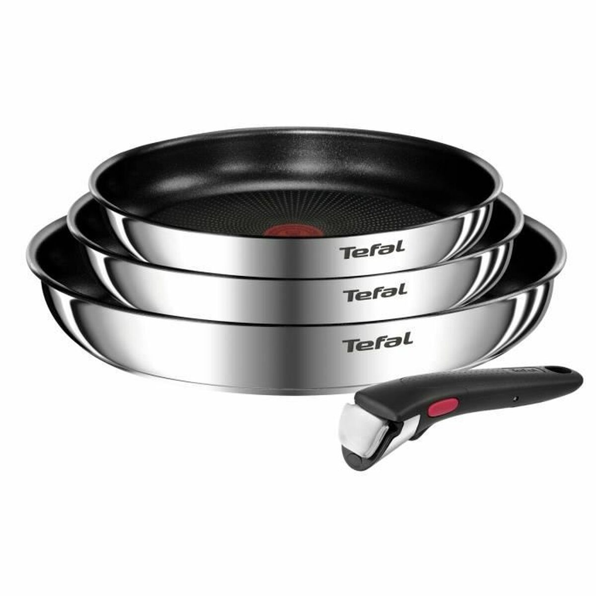 

Set of Frying Pans Tefal Emotion L897S404 Stainless steel Ø 24 cm Ø 22 cm Ø 28 cm