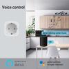 Tuya Smart WiFi Plug 16A/20A - EU Energy Monitoring Power Socket, Works with Alexa Google Home & Smart Life App