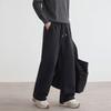 Autumn and winter drape loose straight mopping pants sweatpants comfortable versatile lazy elastic waist casual trousers