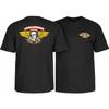 Classic White Winged Ripper Skate Cotton Graphic Unisex Summer Streetwear Short Sleeve Tee
