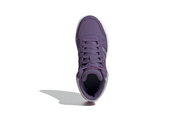 adidas Neo Hoops 2.0 Breathable Mid Top Kids' Skateboarding Shoes Kids' EH0170