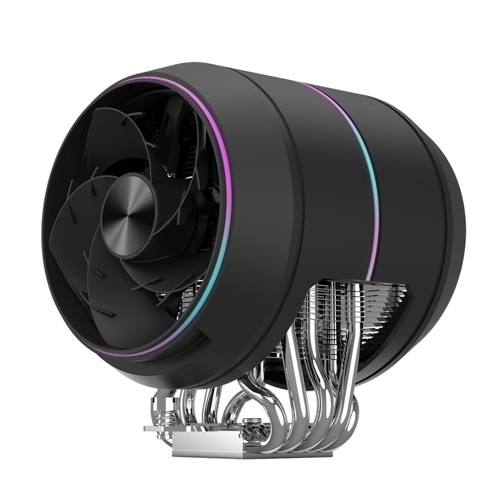 ZALMAN ZET5 BLACK ARGB Dual Tower CPU Cooler with 120mm Fans Air-Cooled (FN2606)