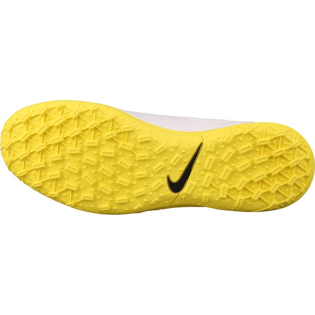 Nike Tiempo Legend 9 Club TF Hvit Yellow Strike Herre Sneakers Svart Dark-Smoke-Grey DA1193-107