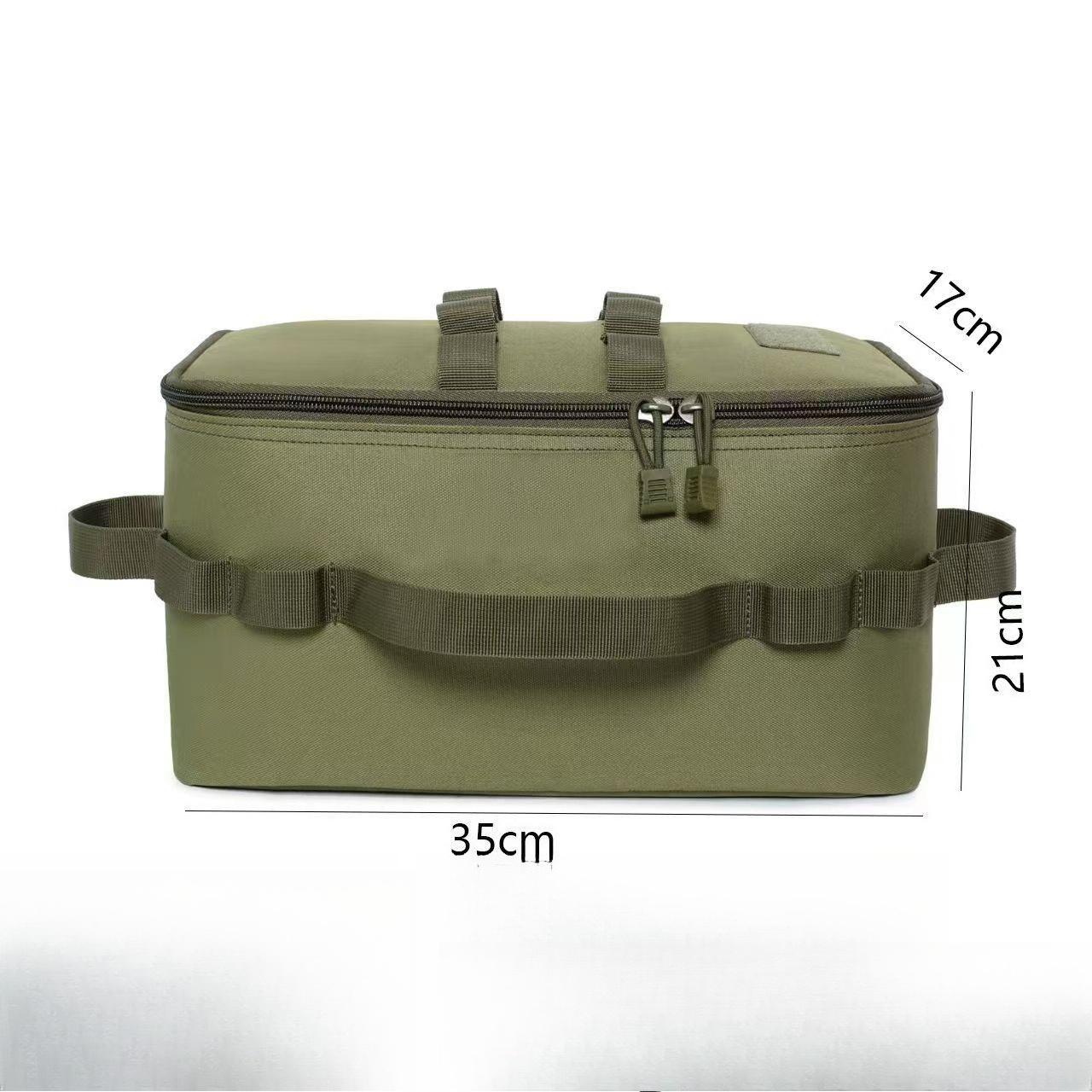 

Outdoor Multifunctional Tactical Bag Camping Gear Anti-Collision Bag Foldable Portable Handheld Storage Bag зелёный