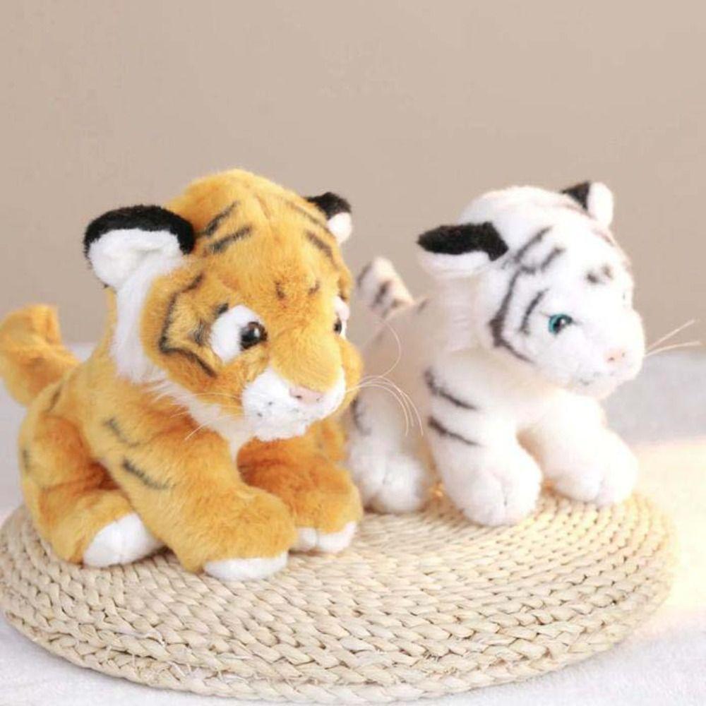 Collection Tiger Stuffed Doll Fluffy Forest Tiger Pillow Dolls  Kids Birthday Christmas