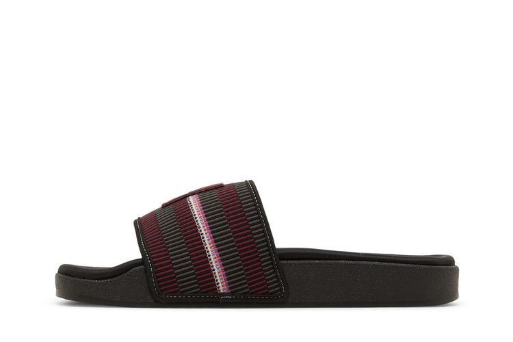 Klapki męskie adidas Adilette Slides Patchwork Core Black/Purple/Shadow Olive