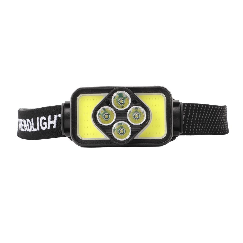 COB Head Lamp USB Rechargeable Led Head Lamp IPX4 Waterproof Headlight Motion Sensor Outdoor Fishing Camping Headlight
