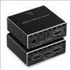 8K HDMI 2.1 Audio Extractor ARC 2 In 1 OUT  CEC EDID HDMI Switch 2x1 for PS5 Amplifiers Soundbars