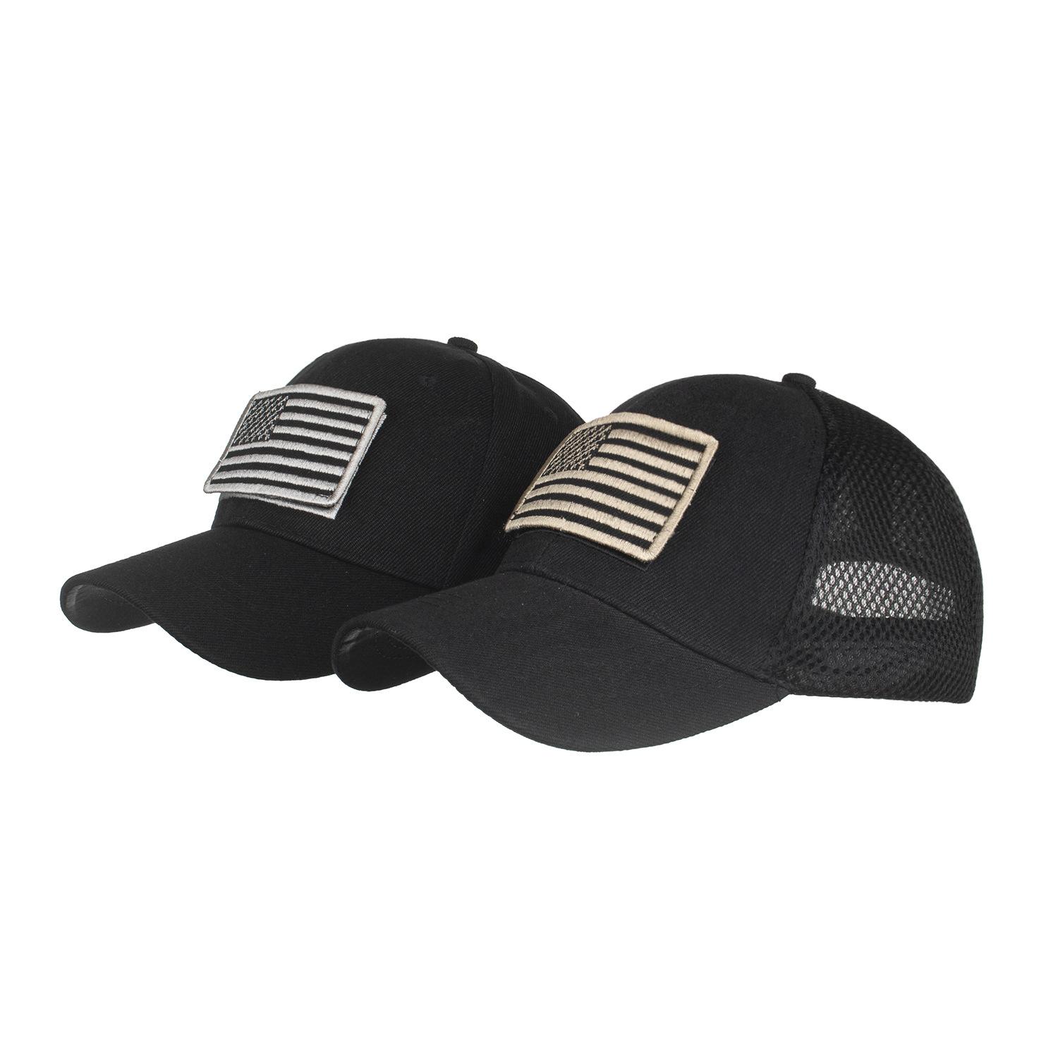 

Black Embroidered Baseball Cap Mesh Cap Men s Cap Cap Adjustable