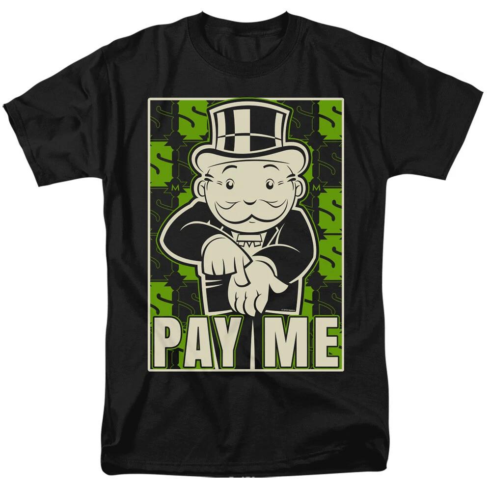 Monopoly Pay Me Men’s T-Shirt S-5XL Officially Licensed Tee XL