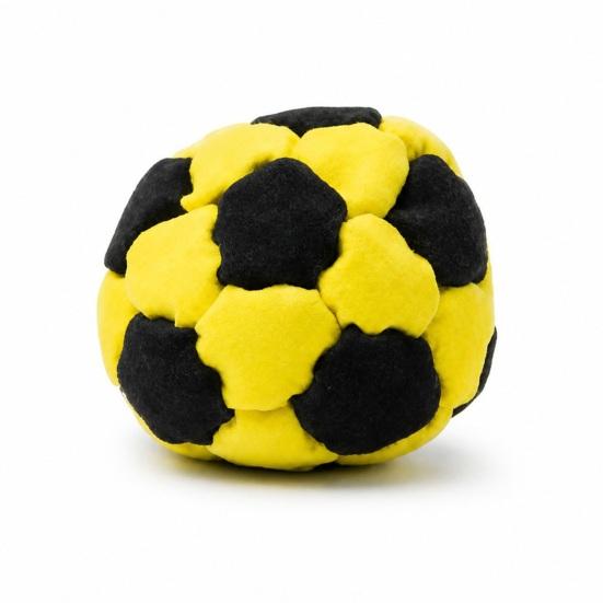 1/3/6Pcs Plush Football Footbags Hacky Sack Ball, Handmade Multicolored Throwing Beanbag, Kids Adults Juggling Kick Ball for Indoor Outdoor Play