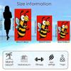 Cartoon bee - Fun insect pattern polyester microfiber beach towel is highly absorbent, suitable for swimming and beach outings