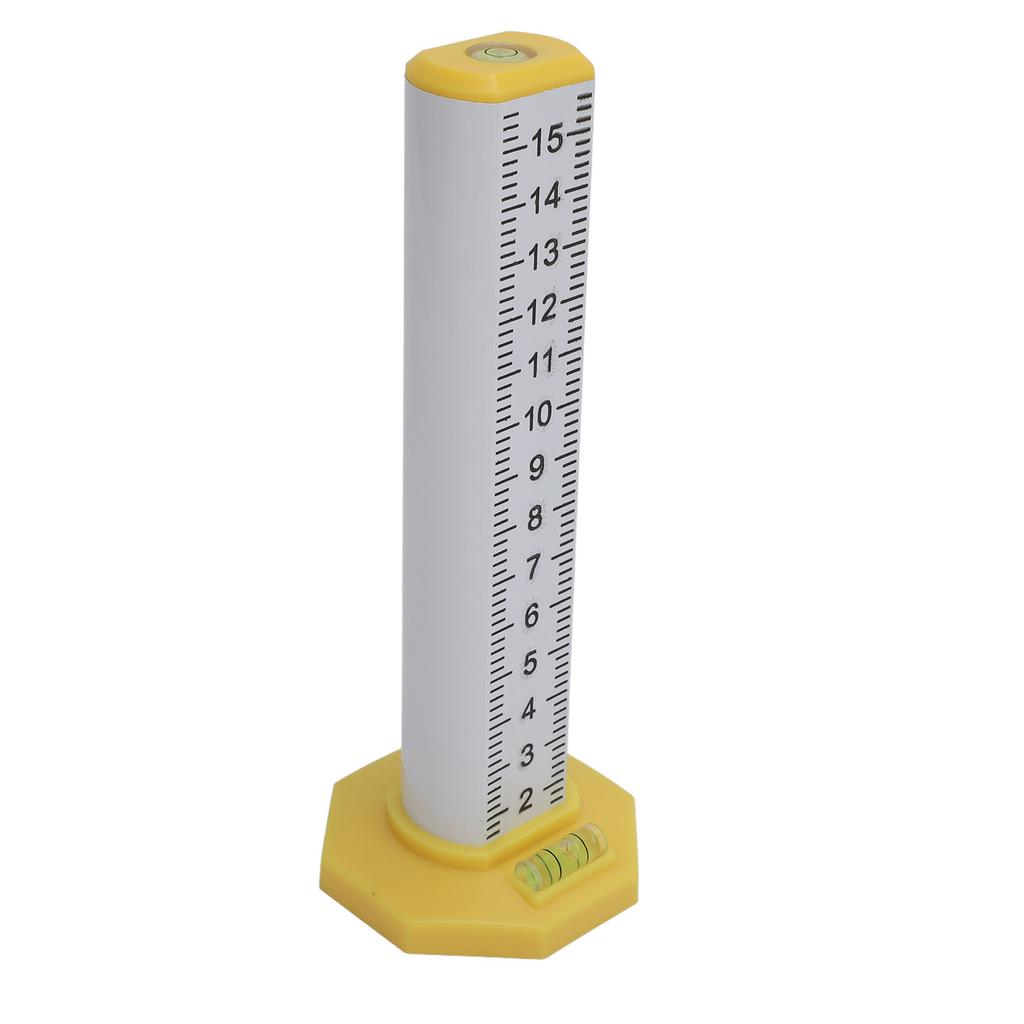 Equal Height Ruler Accurate Double Sided Scale Thickened Rust Proof Gradienter Ruler for Indoor Outdoor