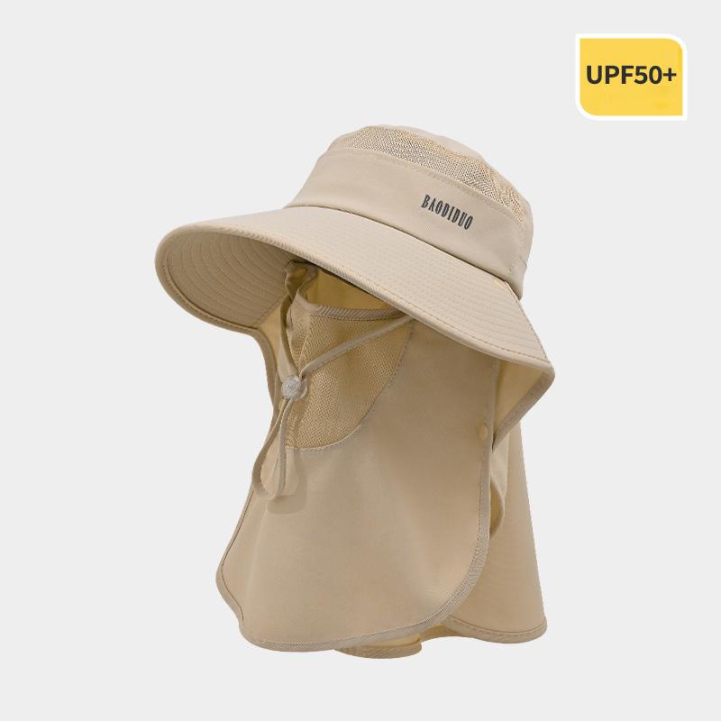 

Летняя женская шляпа-панама с широкими полями для защиты от УФ-лучей, с отверстием для хвостика, водонепроницаемая, дышащая, солнцезащитная кепка для улицы хаки