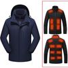 Jacket Three-in-one Cotton Jacket Hooded Men's Cotton Jacket Outdoor