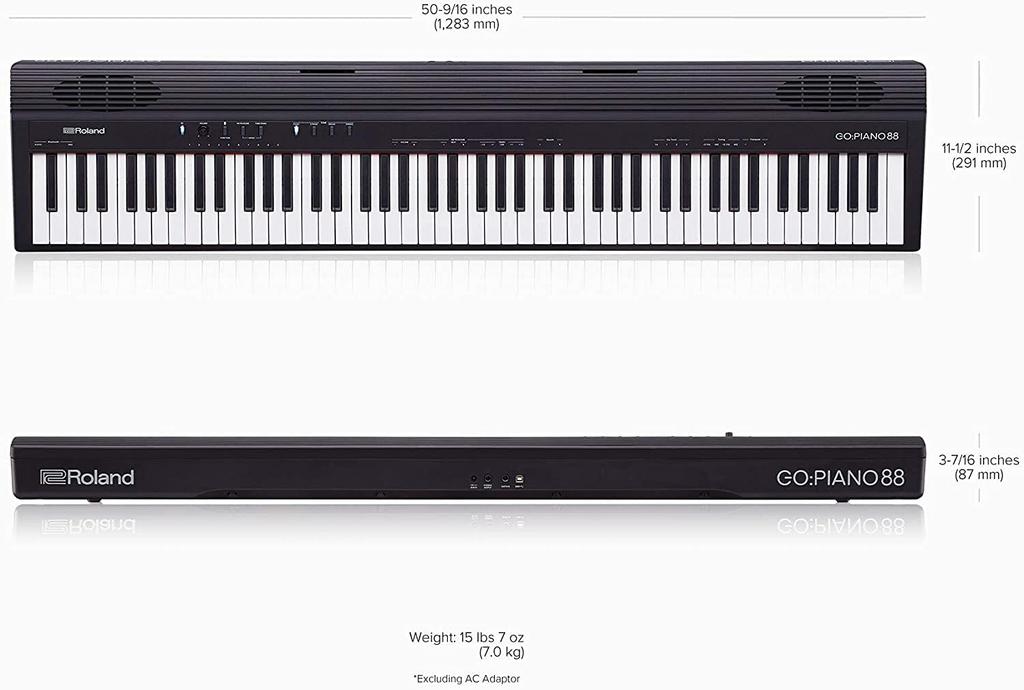 Roland Digital Piano GO Series 88 Keyboard Pedal GO-88P (Sustain Set)