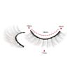 Cosplay Wispy Natural for Halloween Cosplay False Eyelashes White Lashes False Lashes Fluffy