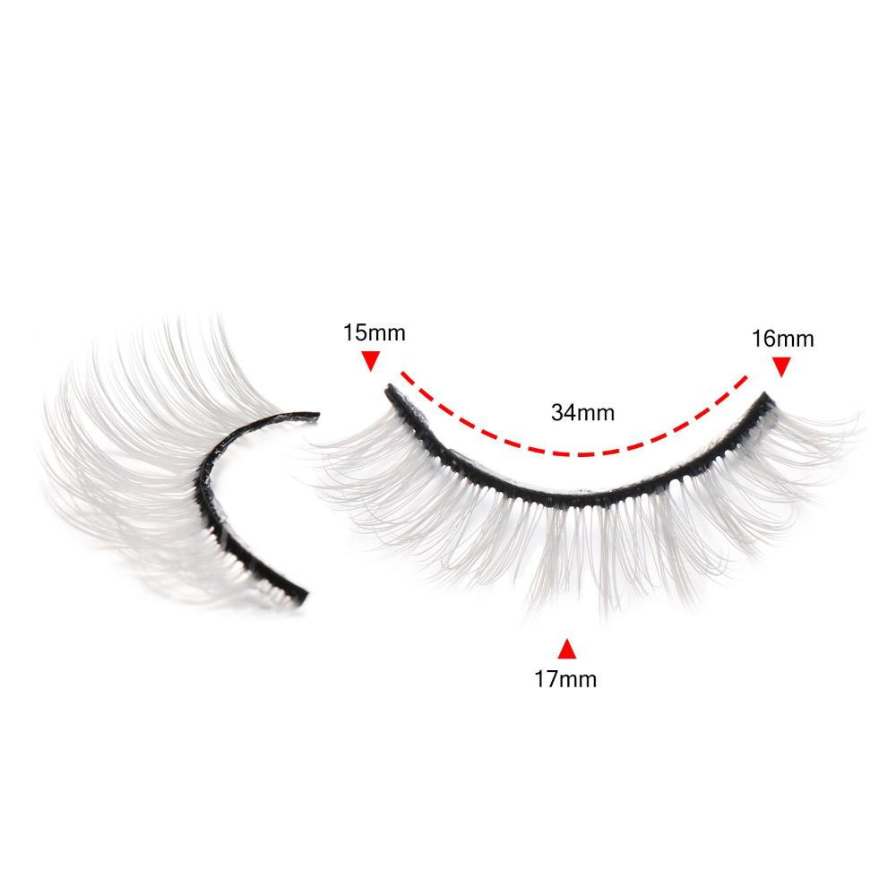 Cosplay Wispy Natural for Halloween Cosplay False Eyelashes White Lashes False Lashes Fluffy
